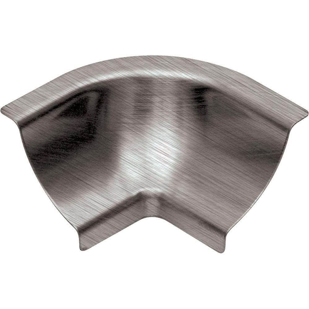 DILEX-EHK Inside Corner 90° 3-Way with 23/32" Radius Stainless Steel (V2) Brushed