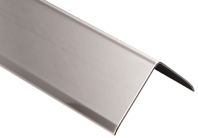 Schluter - ECK-E - Profilé robustre de protection des angles extérieurs à 90° - acier inoxydable (V2) 1-15/32