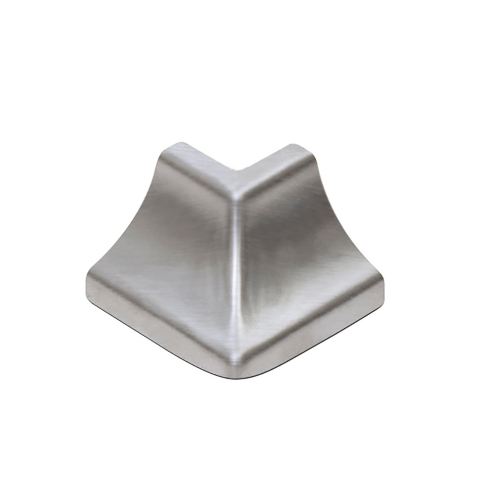 ECK-KHK Retrofit Cove-Shaped Profile with 5/16" Radius Stainless Steel (V2) Brushed 9/16" x 4' 11"