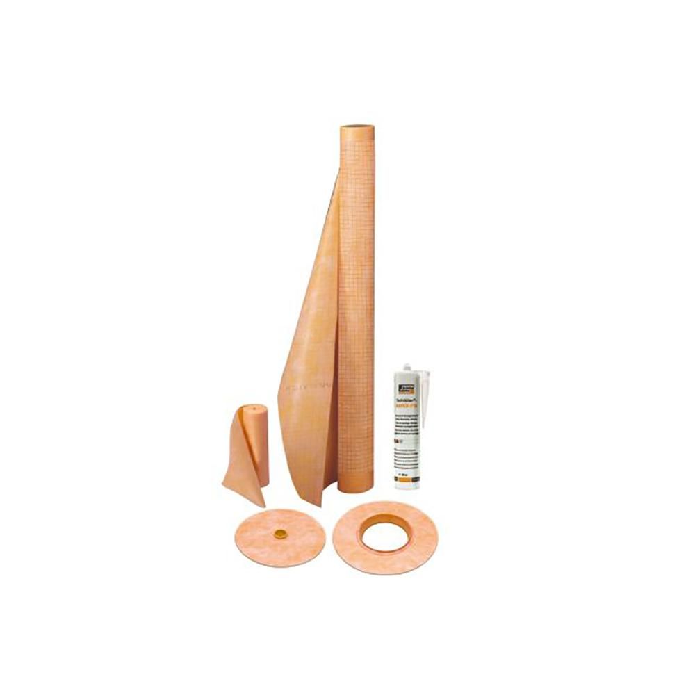 KERDI-TUBKIT Ensemble pour coutour de baignoire complet 75 pi²