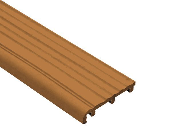 TREP-B Replacement Tread PVC Nut Brown 2-1/8" (52 mm) x 8' 2 1/2"