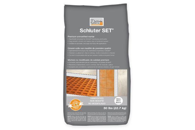 SET Premium Unmodified Thin-Set Mortar White 50 lb