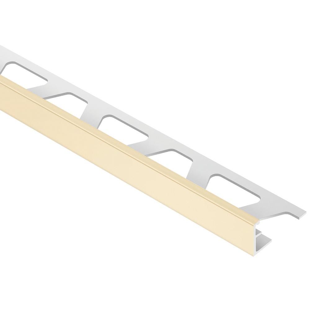 JOLLY-P Wall Tile Edging Trim PVC Sand Pebble 7/16" (11 mm) x 8' 2-1/2"
