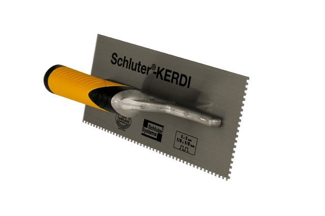 KERDI-TROWEL Truelle à dents carrées 1/8" x 1/8"