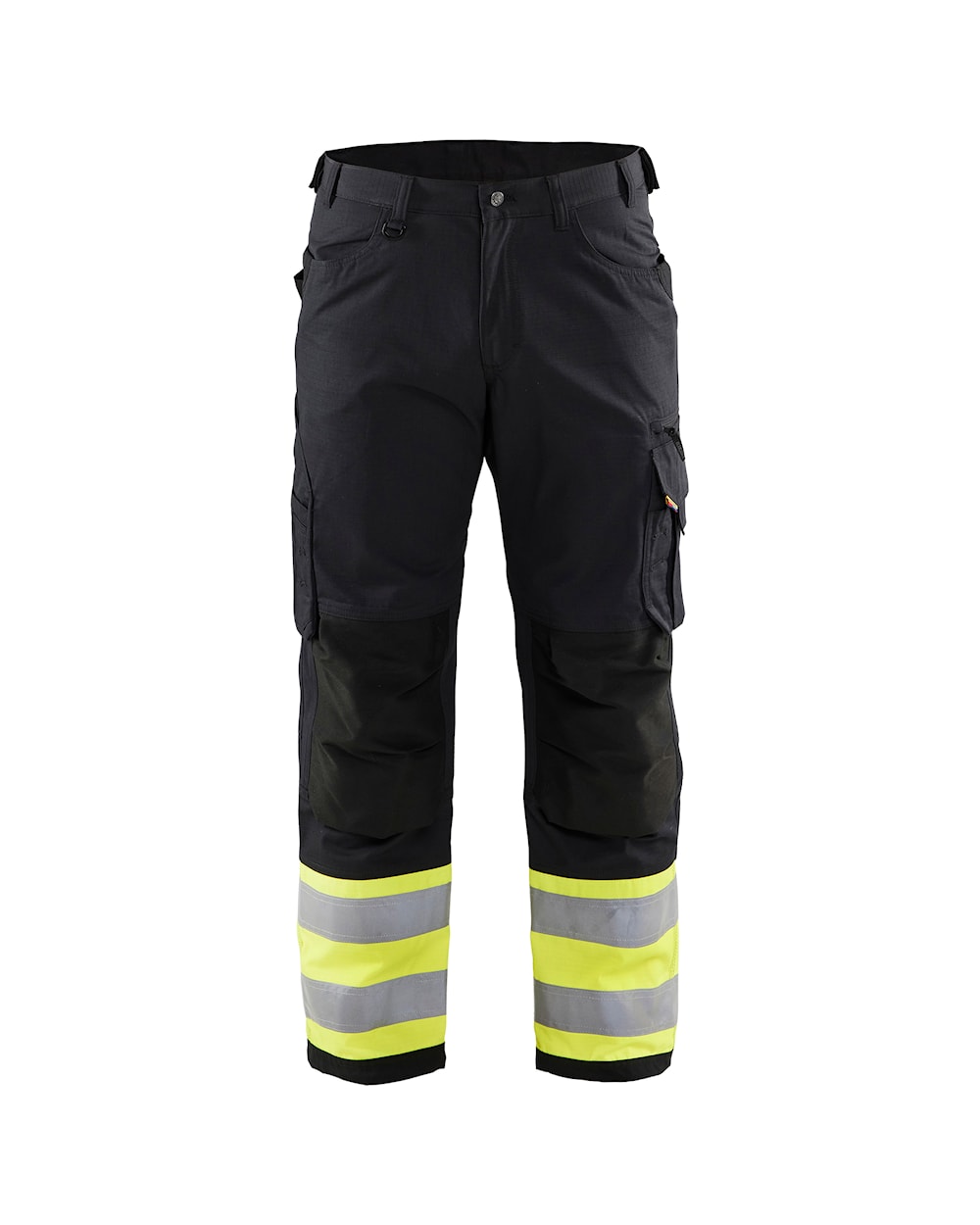Hi-Vis RipStop pants #9933 Black/Yellow 40/32