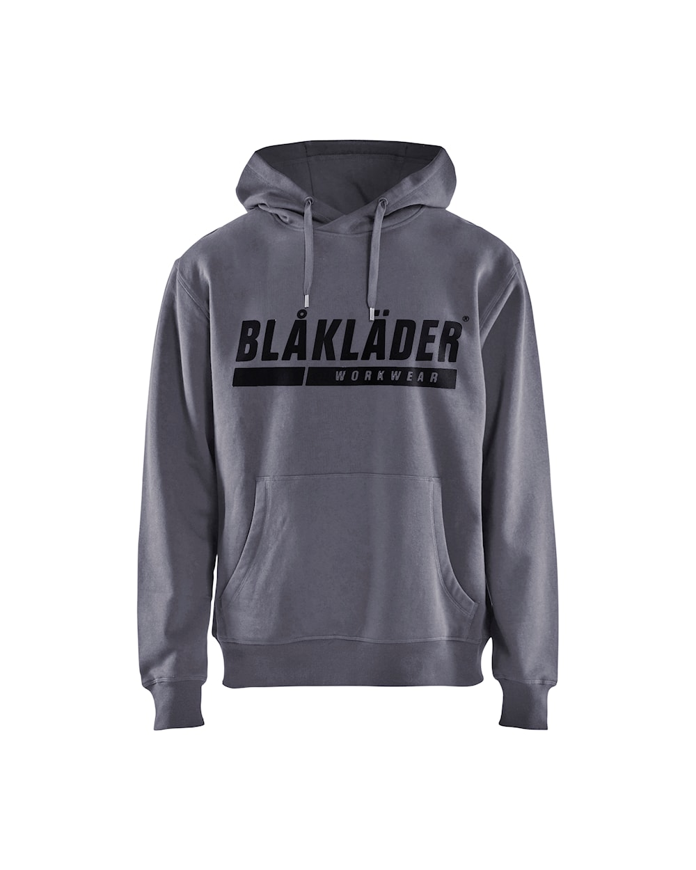 Hooded Sweatshirt with Print #9400 Grey L
