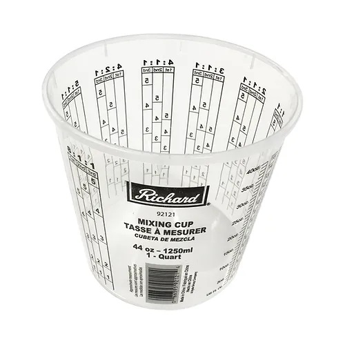 Tasse à mesurer et à mélanger en plastique 44 oz