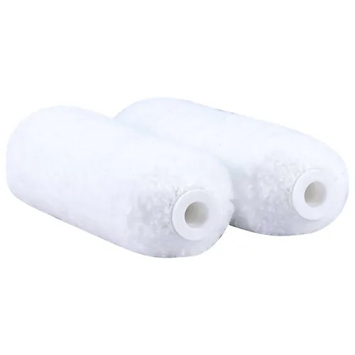 Mini rouleaux à peinture Ultra Touch en microfibre blanc 4" (paquet de 2)