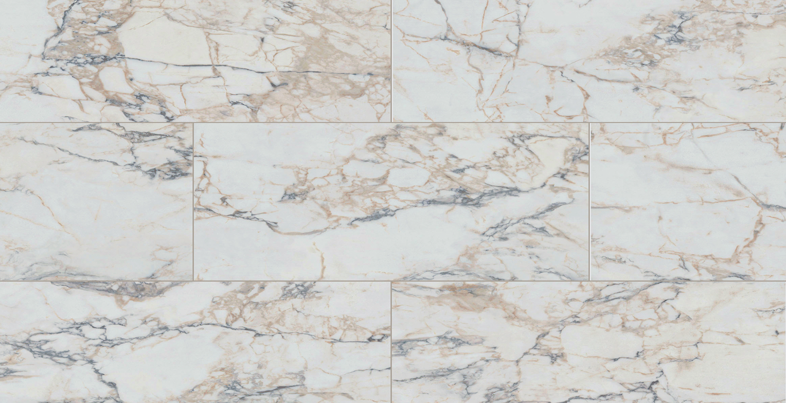 Fuzion - Vinyl Tiles Dynamix XL Tile Blanc Click Lock 12