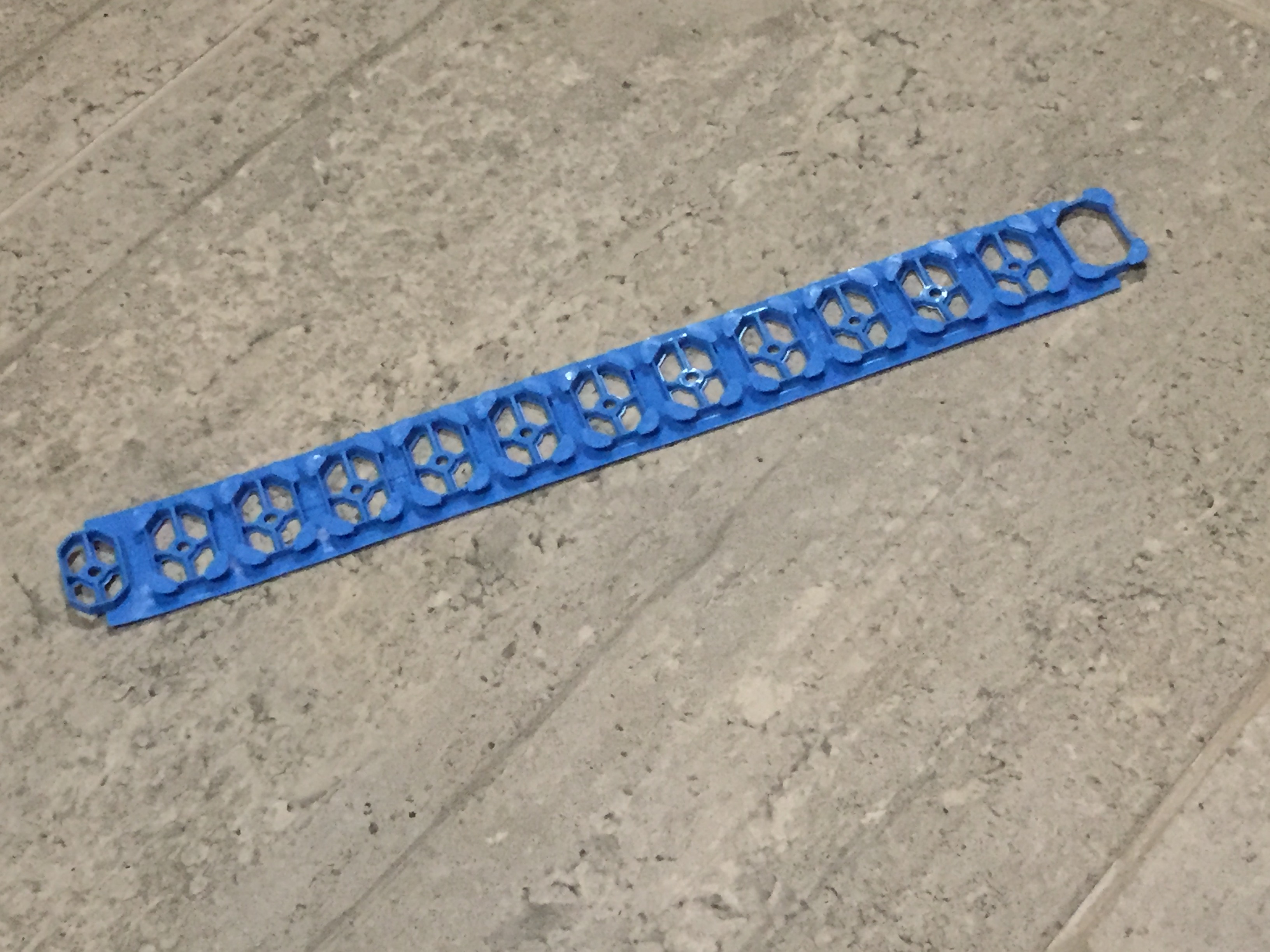 Flexible Plastic Gauge for Thermal Soil Probes
