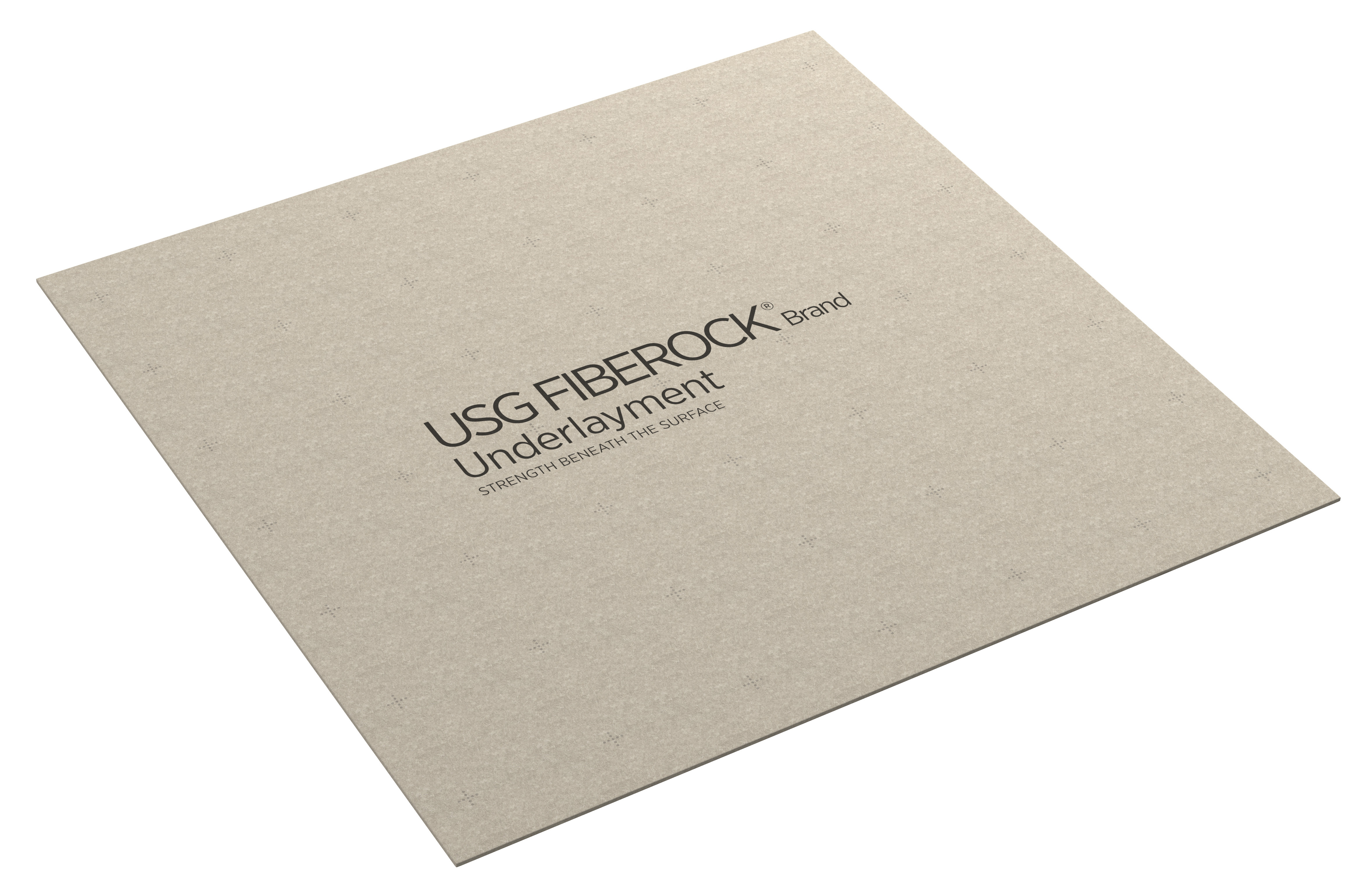 FIBEROCK - Aqua-Tough Underlayment Panels - 4 X 4 X 3/8"