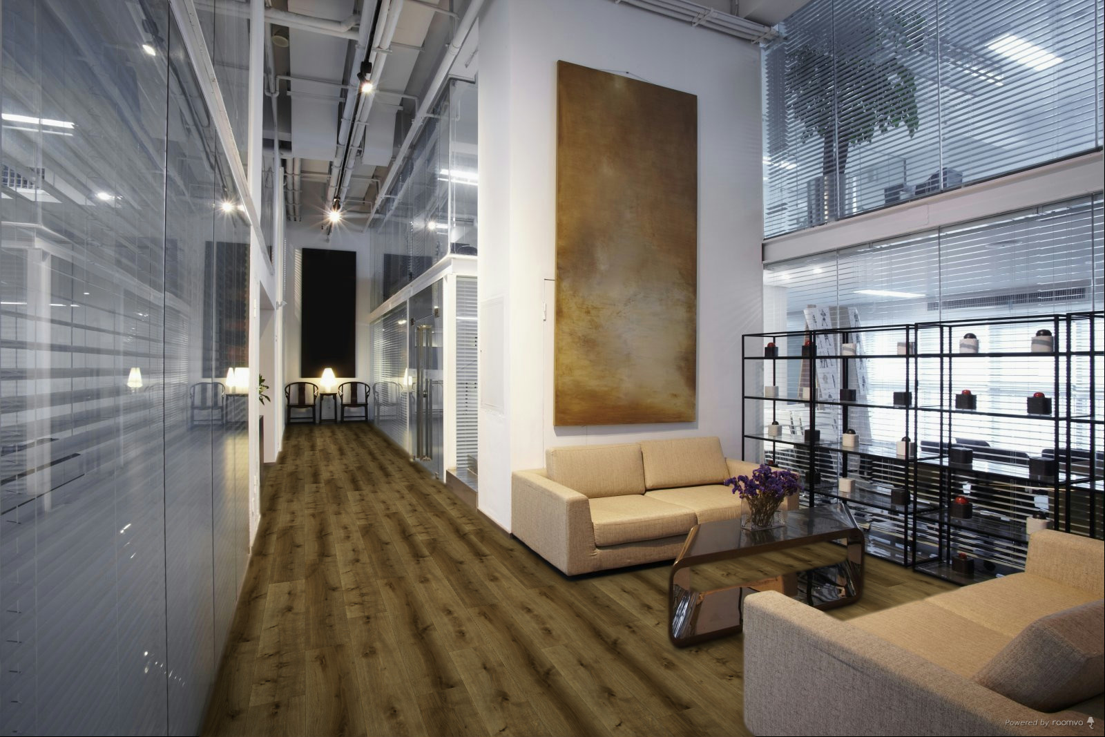 Laminate Flooring Country Stowe Oak 7-9/16" x 49-5/8" - 5/16" (8 mm)