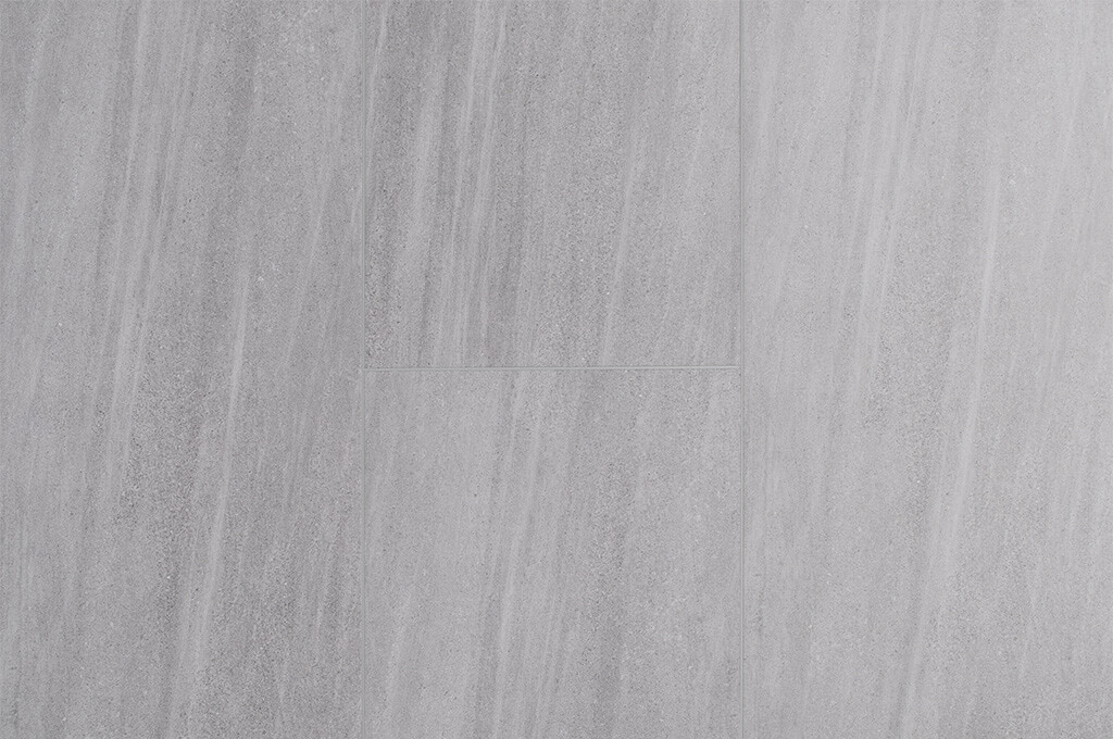 Tuiles de vinyle RigidTile Firm Designer Tidal Grey Click Lock 18" x 36"