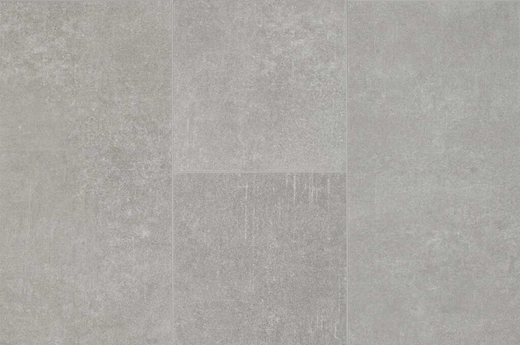 Vinyl Tile RigidTile Firm Premier Metro Grey Click Lock 12" x 24"