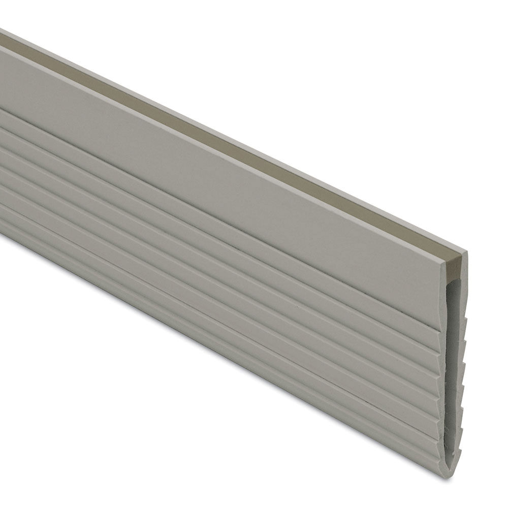 DILEX-MOP Screed Joint Profile PVC Plastic Grey 2" (50 mm) x 8' 2-1/2"