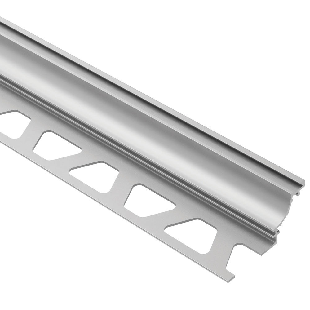 DILEX-AHK Cove-Shaped Profile with 3/8" Radius Matte Anodized Aluminum 5/16" (8 mm) x 8' 2-1/2"