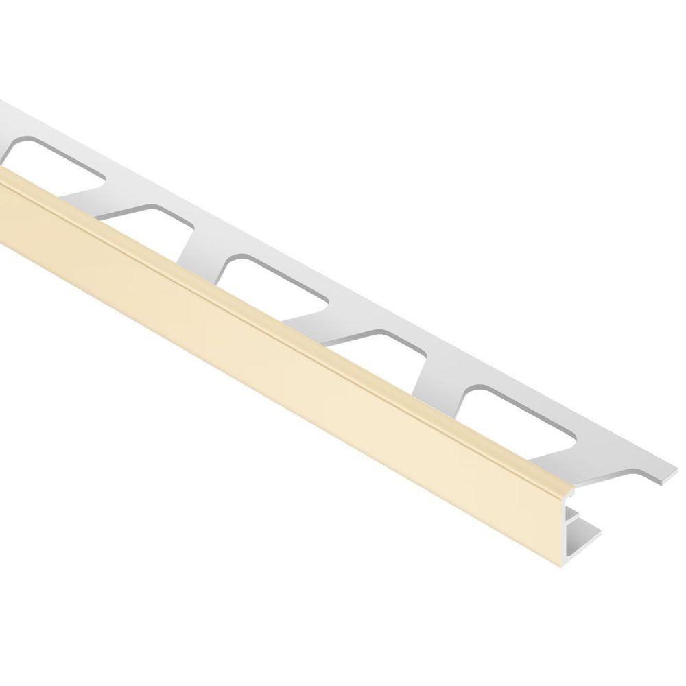 JOLLY-P Profilé de bordure de mur PVC Sable 3/8" (10 mm) x 8' 2-1/2"