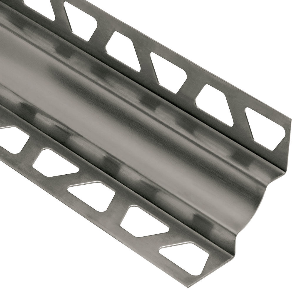 DILEX-EHK Cove-Shaped Profile with 23/32" Radius Stainless Steel (V4) 9/32" (7 mm) x 9/32" x 8' 2-1/2"