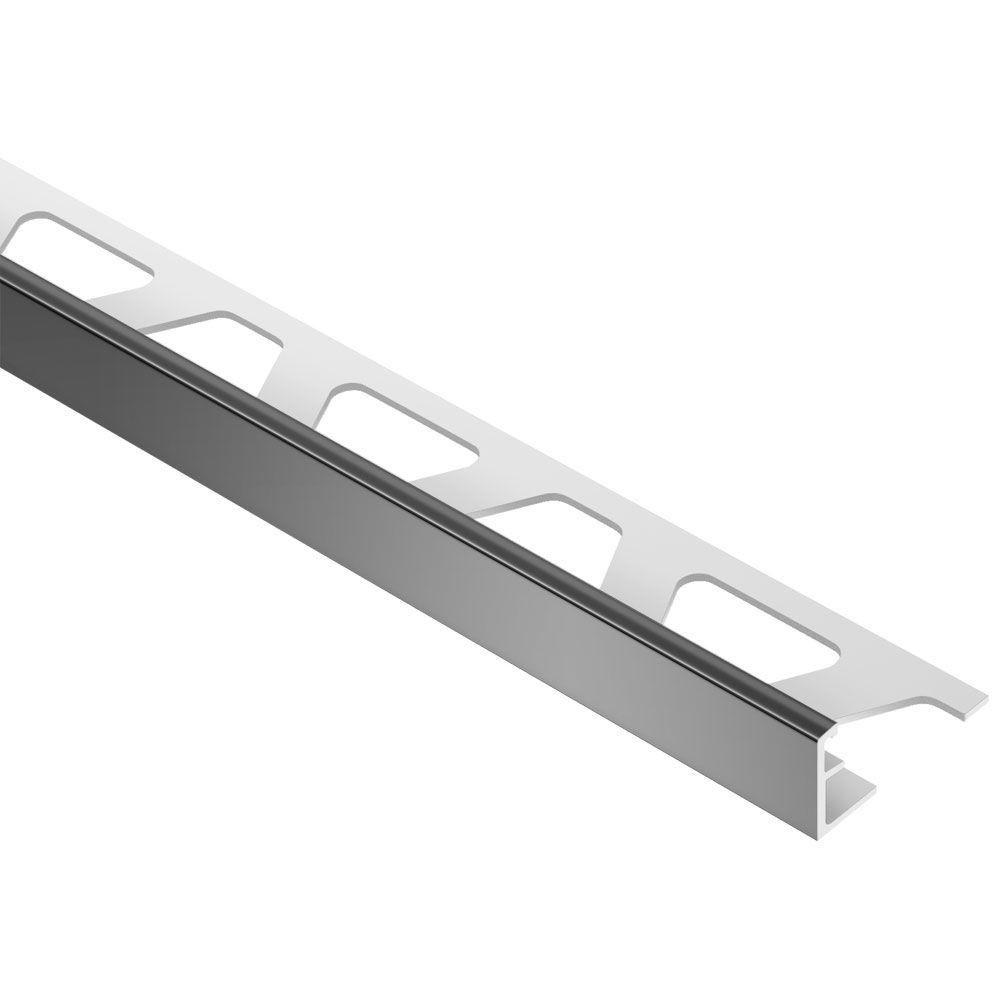 JOLLY-P Profilé de bordure de mur PVC Noir 5/16" (8 mm) x 8' 2-1/2"