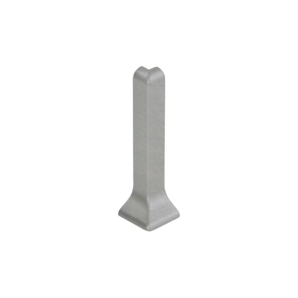 DESIGNBASE-SL Outside Corner 90° Aluminum with Brushed Stainless Appearance 2-3/8" (60 mm)