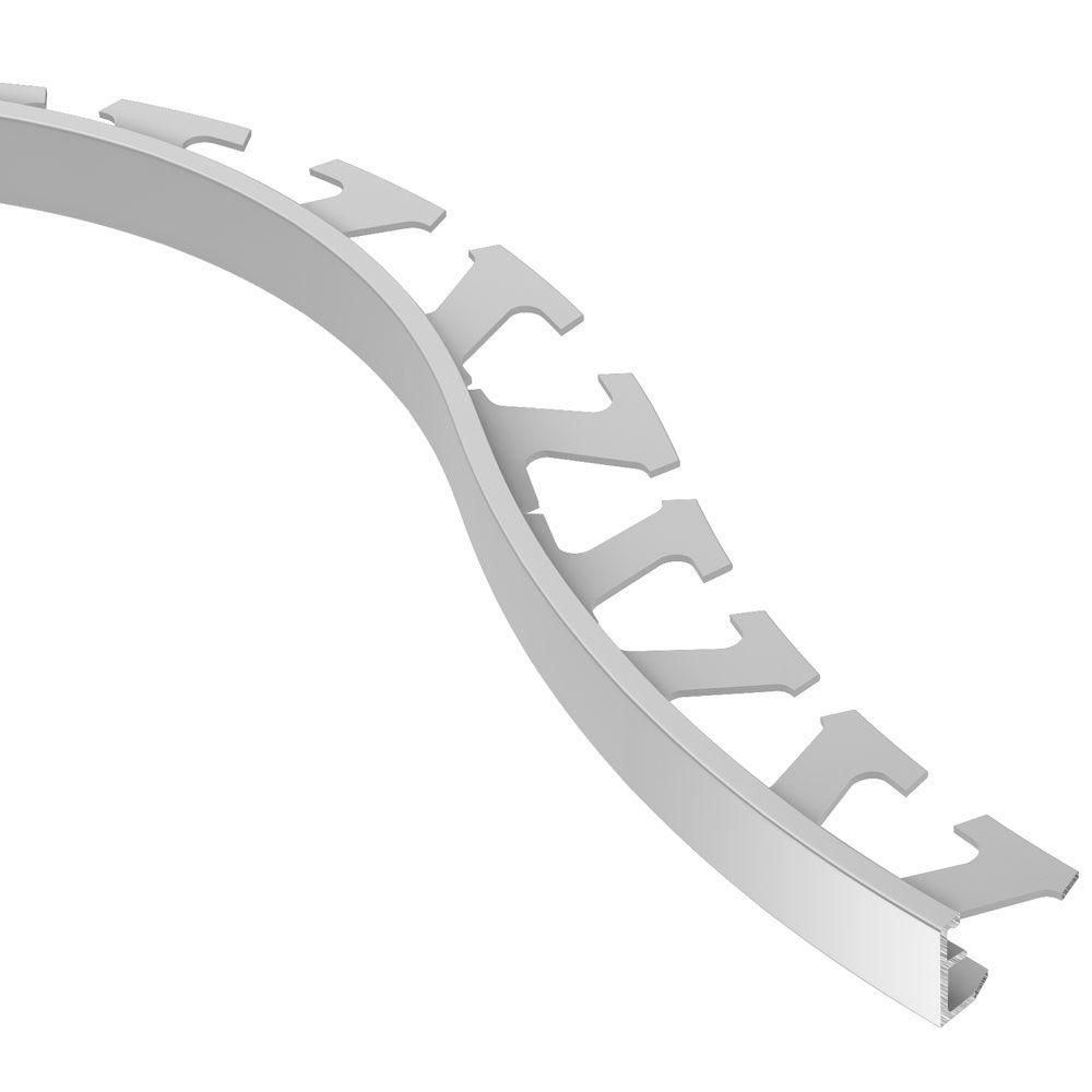 Schluter - SCHIENE Floor/Wall Radius Edge Profile with Minimum