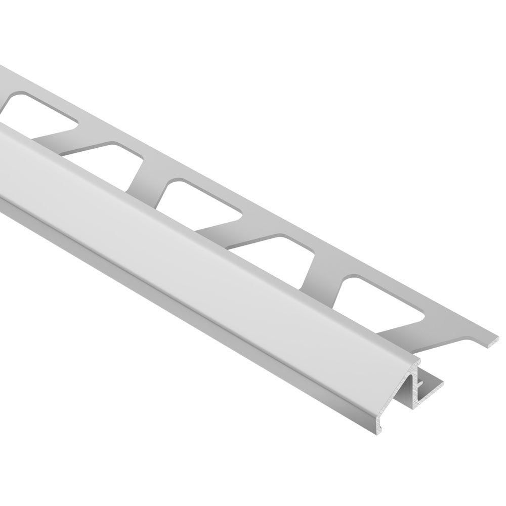 RENO-U Reducer Profile Anodized Aluminum Satin 5/16" (8 mm) x 8' 2-1/2"