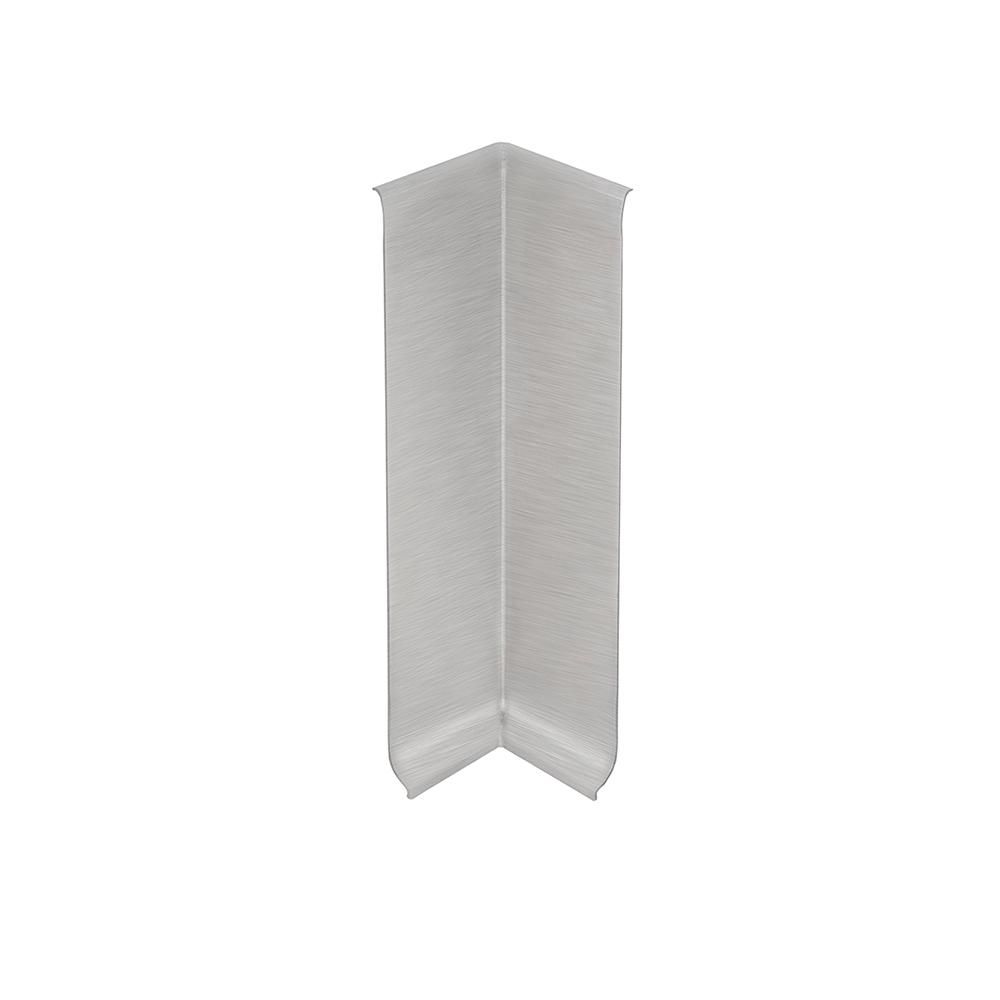 DESIGNBASE-SL Inside Corner 90° Stainless Steel (V2) Brushed 6-3/8" (160 mm)