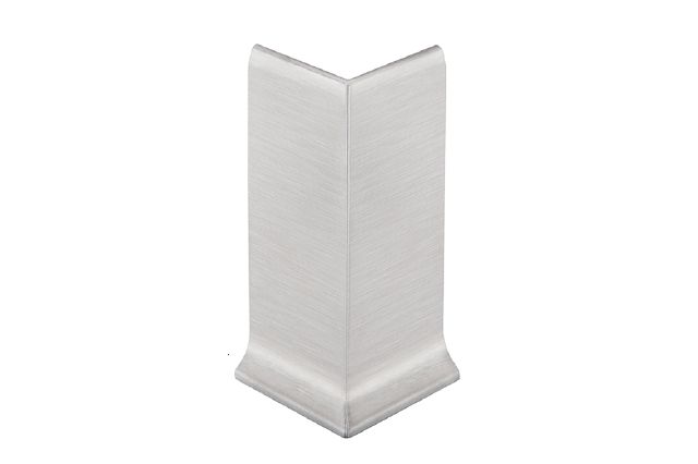 DESIGNBASE-SL Outside Corner 90° Stainless Steel (V2) Brushed 6-3/8" (160 mm)