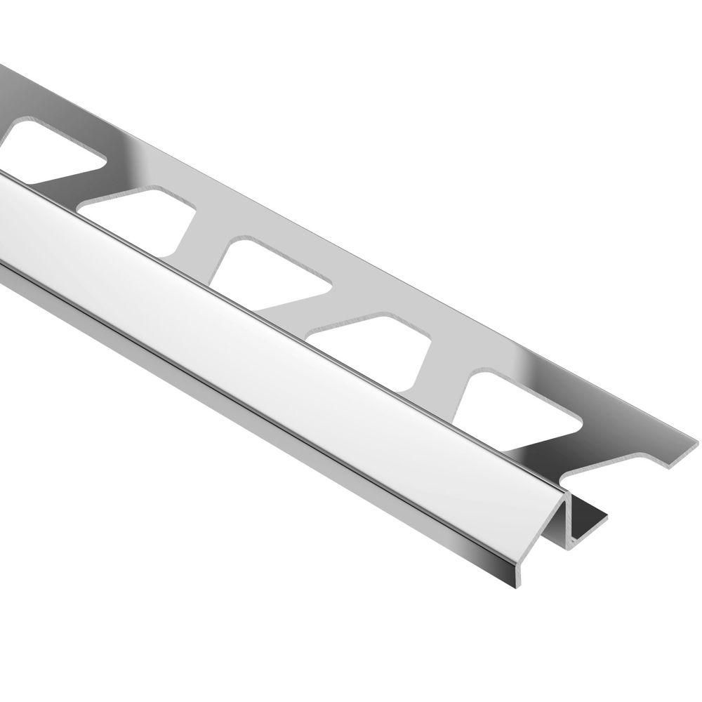 RENO-U Reducer Profile Stainless Steel (V2) 3/8" (10 mm) x 8' 2-1/2"