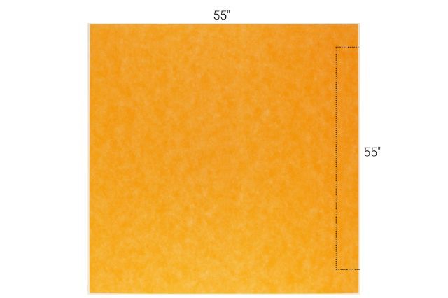 KERDI-SHOWER-LT Prefabricated Sloped Shower Base with Side Outlet Position 55" x 55"