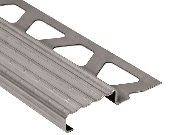 TREP-E Stair-Nosing Profile Stainless Steel (V2) 3/16" (5 mm) x 4' 11"