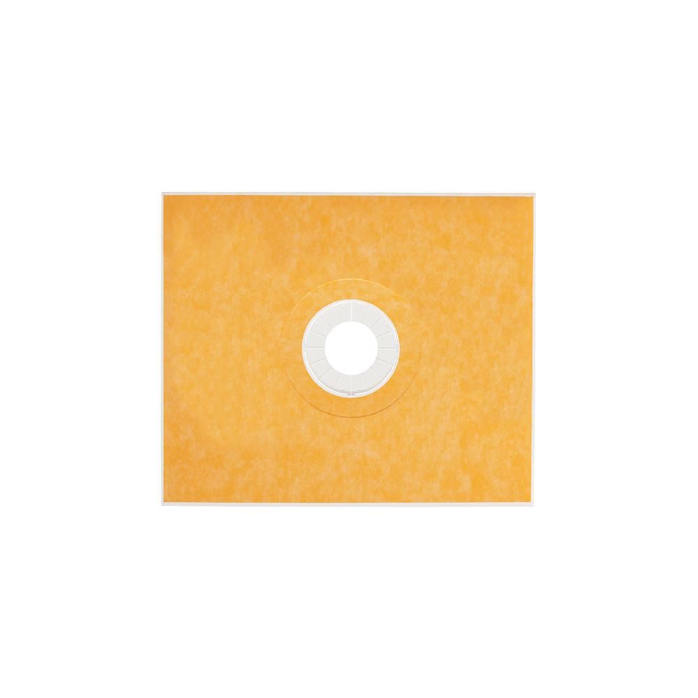 KERDI-SHOWER-TT Base de douche préfabriquée en pente avec position de sortie centrée 32" x 38"