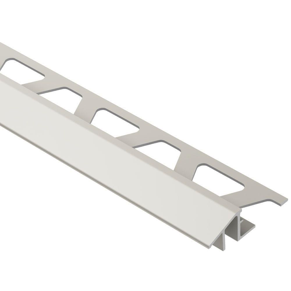 RENO-TK Reducer Profile Anodized Aluminum Satin Nickel 1/2" (12.5 mm) x 8' 2-1/2"