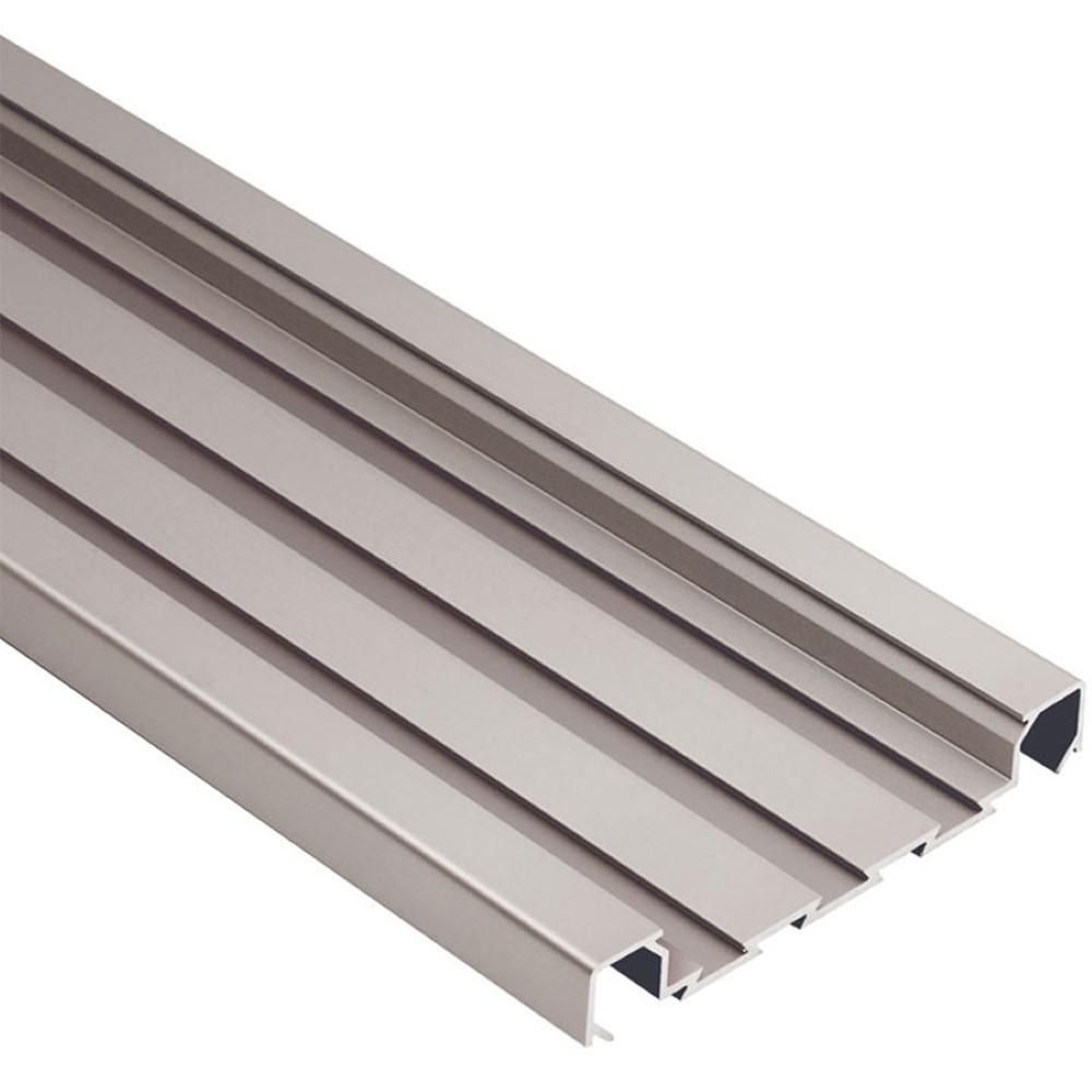 Schluter - QUADEC-FS Double-Rail Feature Strip Profile - Anodized