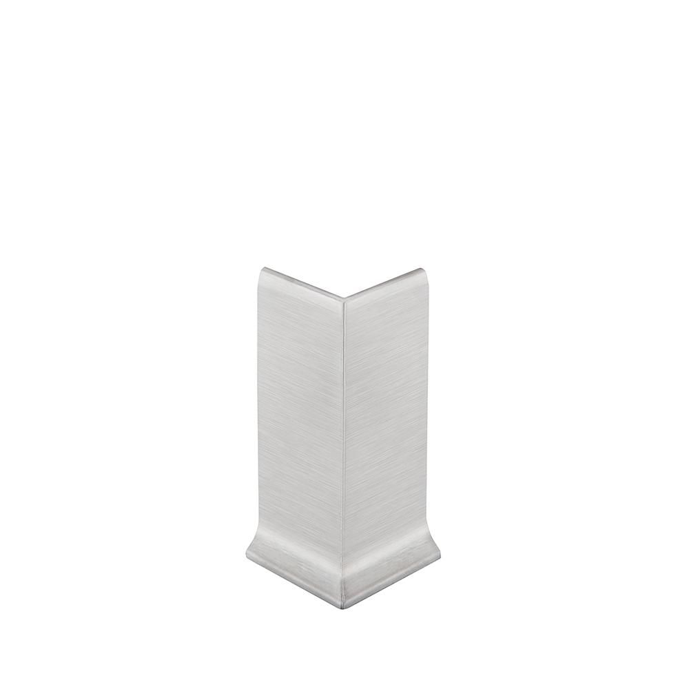 DESIGNBASE-SL Outside Corner 90° Stainless Steel (V2) Brushed 4-3/8" (110 mm)