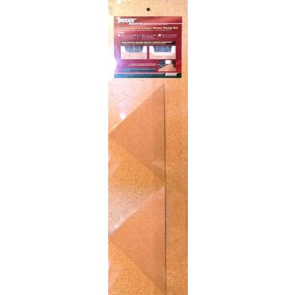 Kit de transition pour tapis avec 2 côtés - 1/2" x 8" x 32" (paquet de 5)
