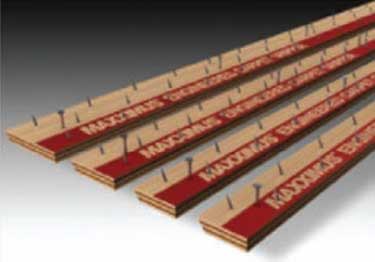 Certified Extra-Wide 1" Tack Strip Contract Grade Wood - 400 linear feet