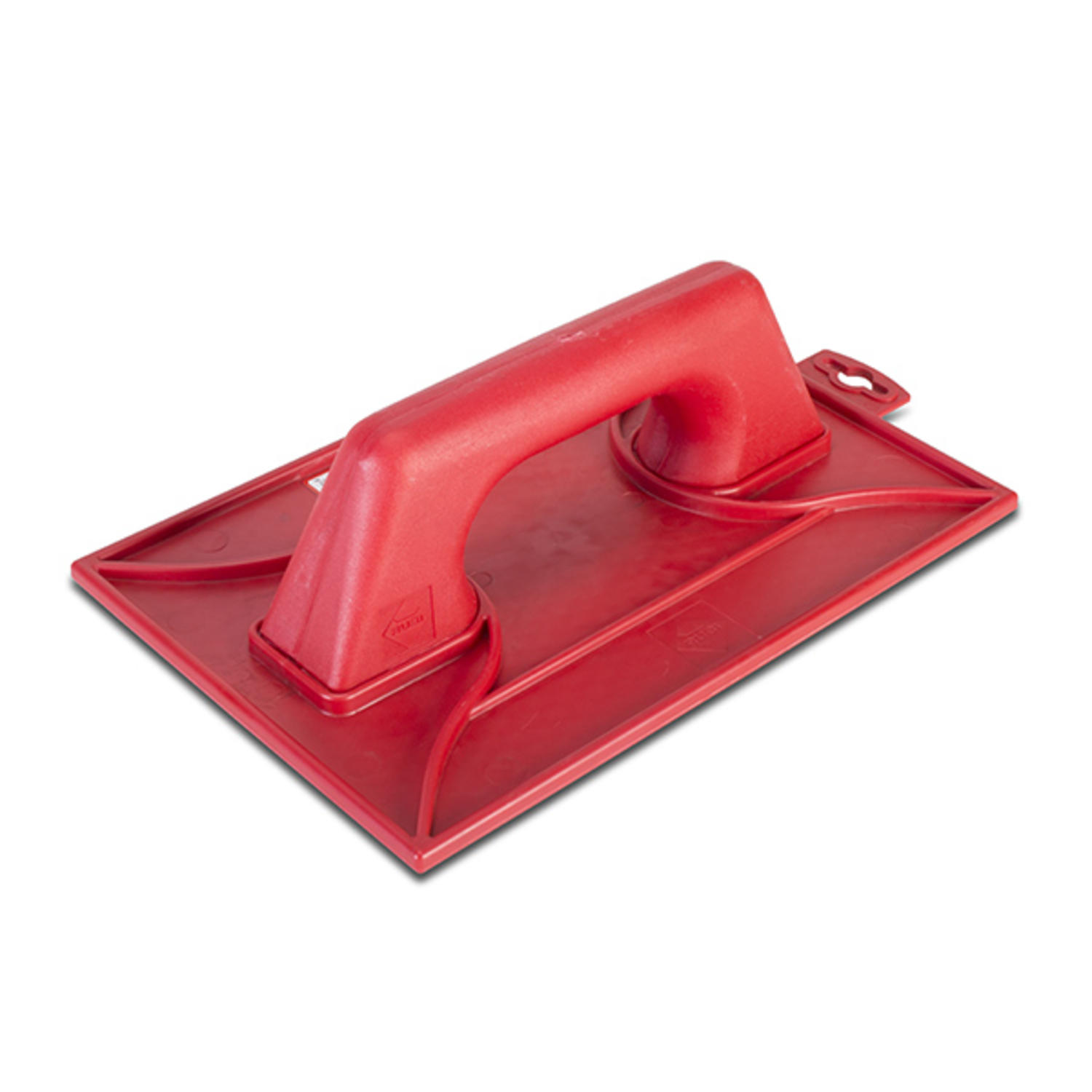 Rough Finish Rectangular Float Plastic Red 9" x 14"