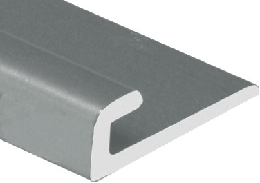 Moulure en J, Finition d'usinage - 1/10" x 1-3/16" x 13/16"