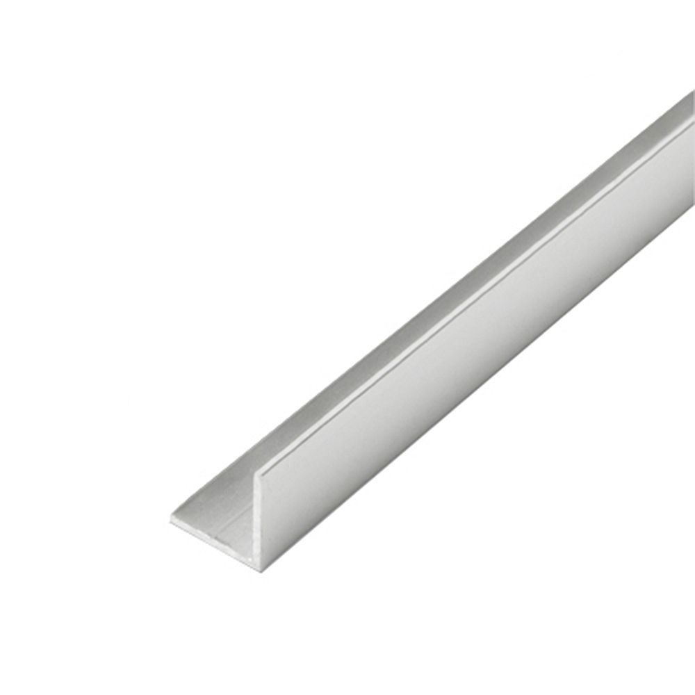 Undrilled Metal Corner, Titanium - 3/4" x 3/4" x 8'