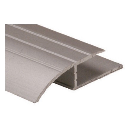 Laminate Floor Reducer, Satin Champagne - 1/2" x 8'