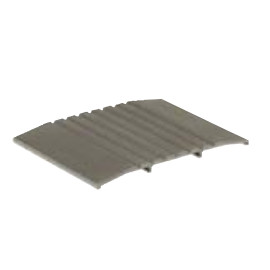 Aluminum Low Saddle-Type Thresold - 1/4" x 4" x 4'