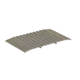 Aluminum Low Saddle-Type Thresold - 1/4" x 5" x 4'