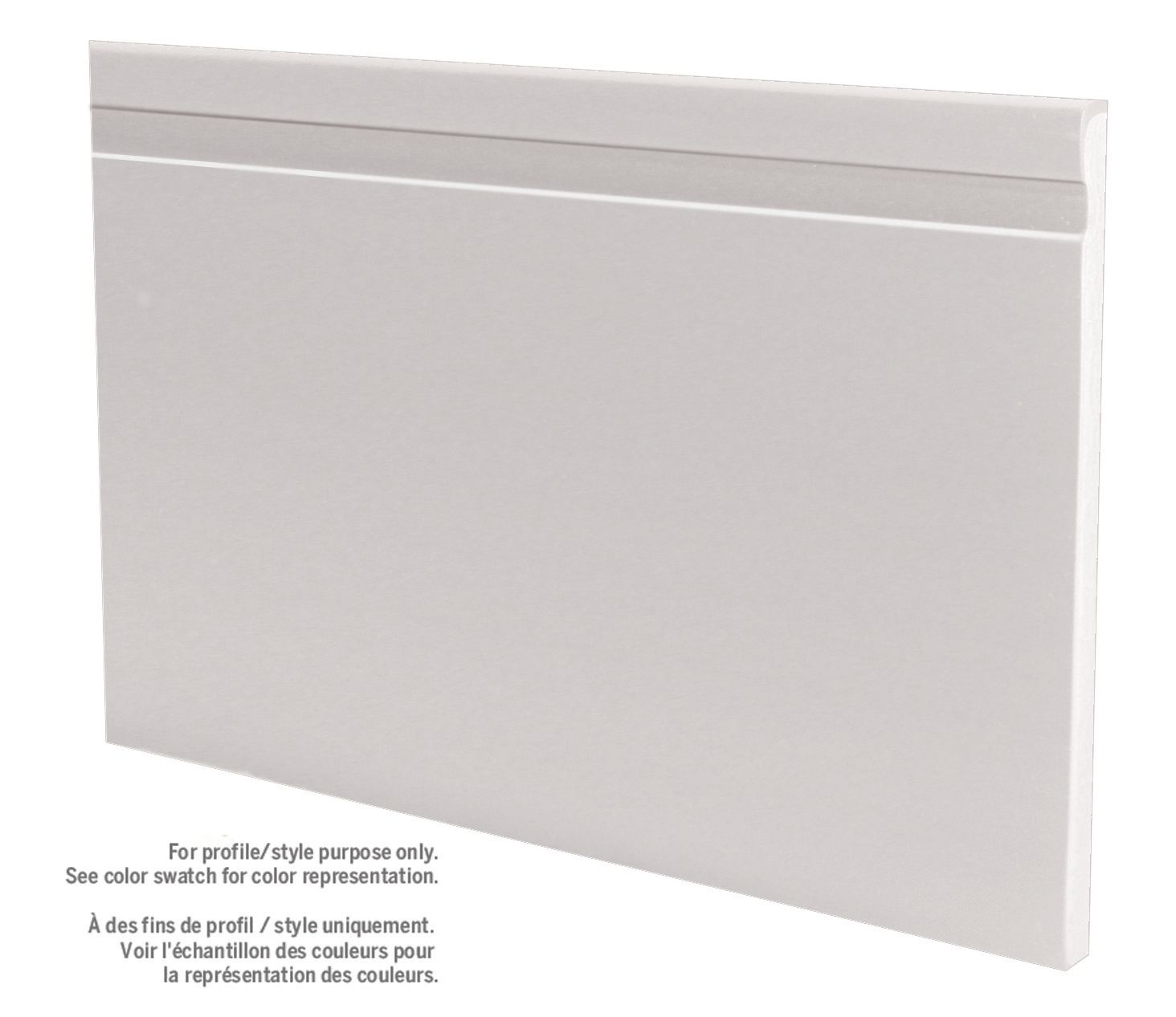 Pinnacle Vinyl Wall Base - Burnt Umber #063 - 4 1/2" x 8' (Pack of 8)
