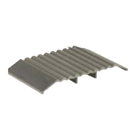 Seuil de porte en selle en aluminium - 1/2" x 5" x 4'