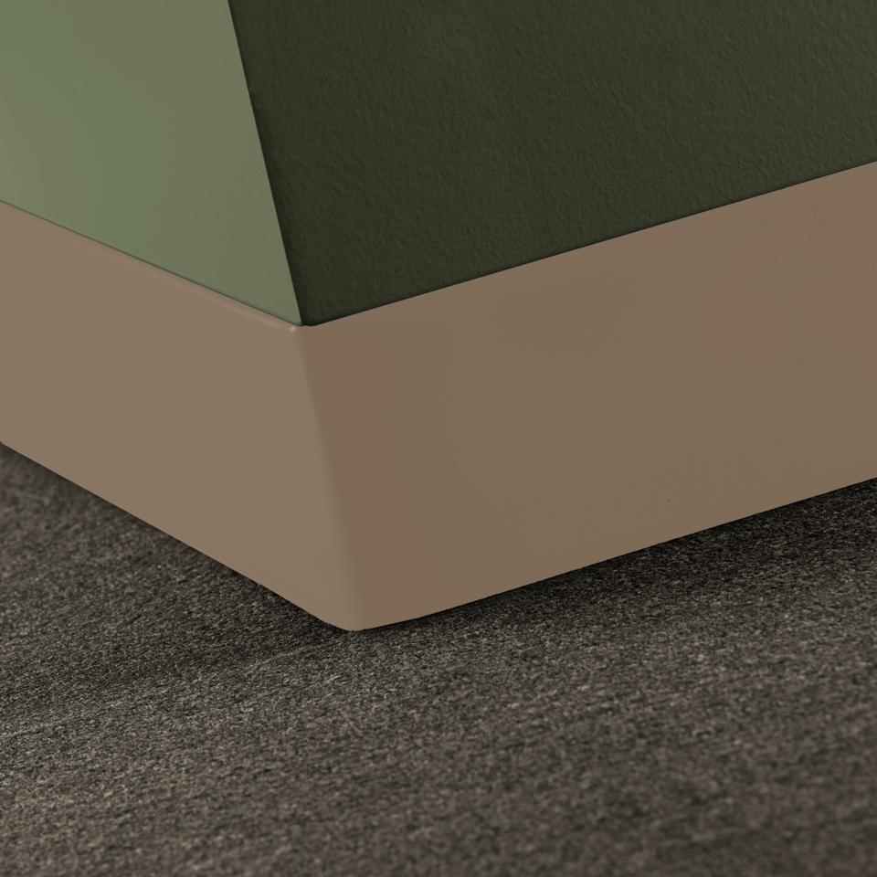 Rubber Wall Base TightLock Carpet #TA1 Tannery 3-1/4" x 75'