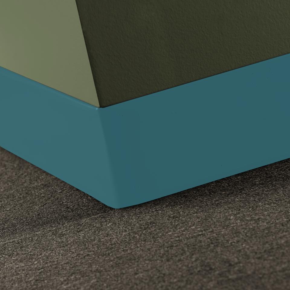 Rubber Wall Base TightLock Carpet #VM5 Dream Teal 4-1/2" x 75'