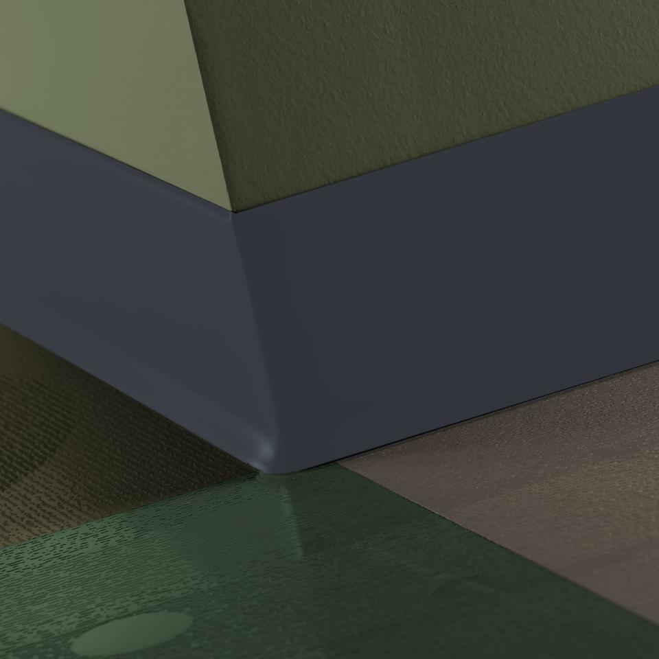Vinyl Wall Base Cove Traditional Vinyl #TA9 Indigo 2-1/2" x 120'