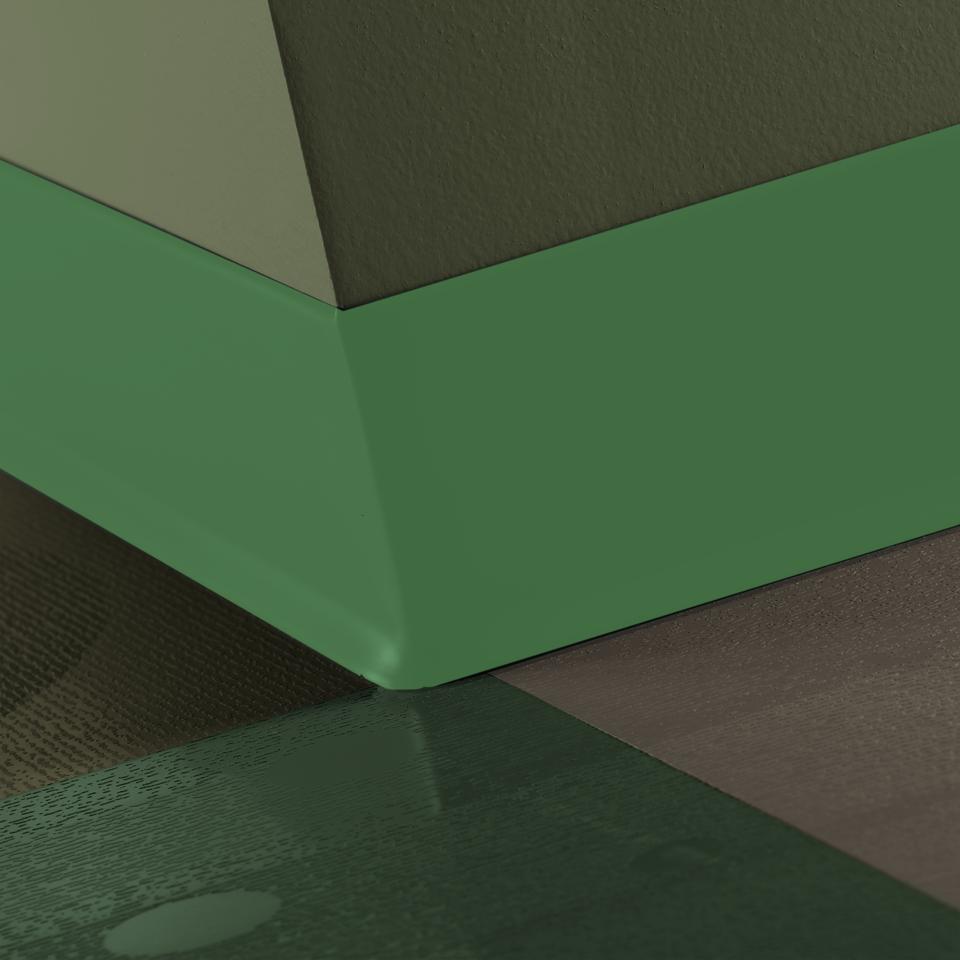 Vinyl Wall Base Cove Traditional Vinyl #VL8 Grinch 6" x 120'