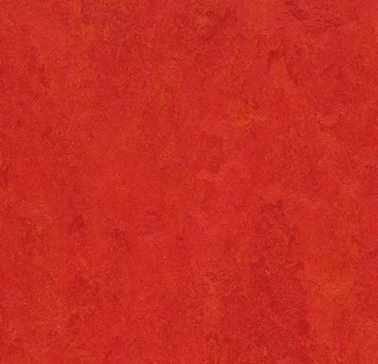 Marmoleum Roll Marbled Fresco Scarlet 6' 6" - 2.5 mm (Sold in Sqyd)